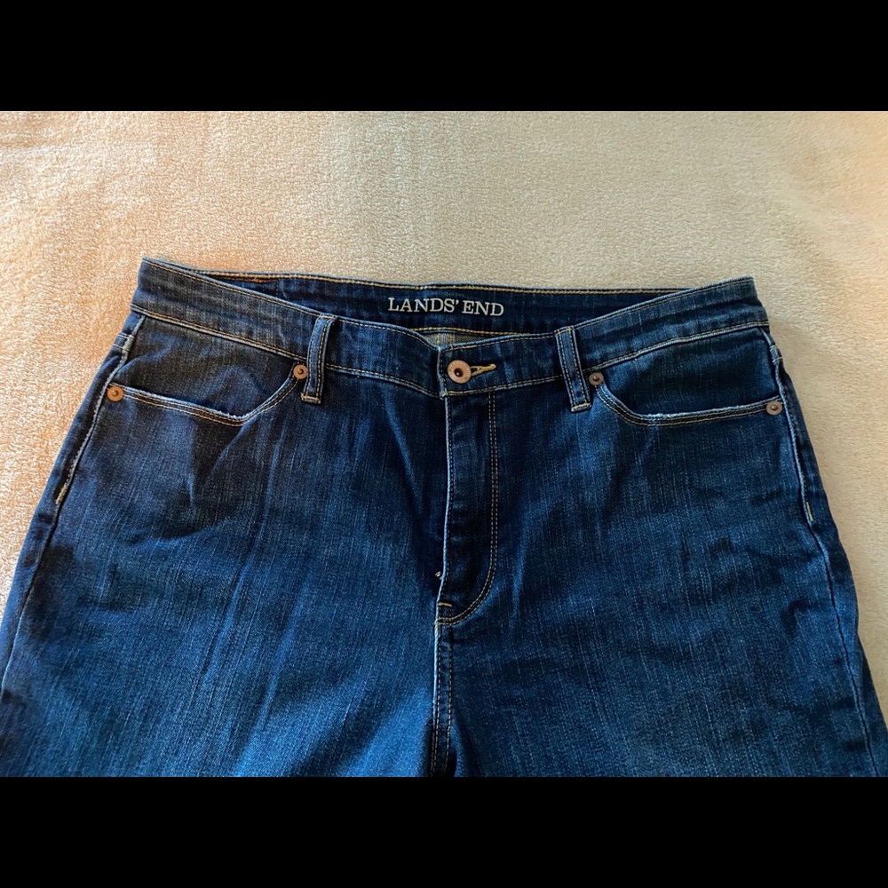 Lands’ End Midrise Bootcut Jean